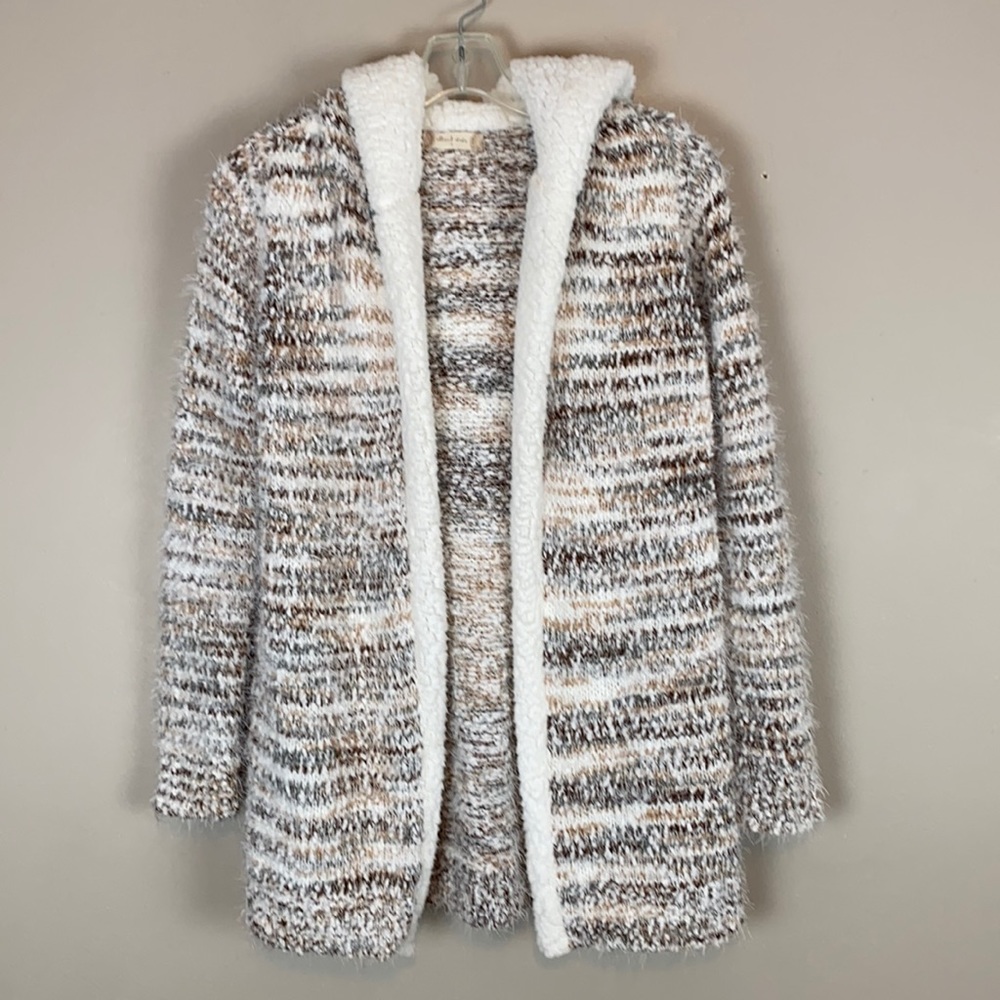 Altar’d State Eyelash Sherpa Cardigan Size S